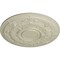 Ekena Millwork Darnay Ceiling Medallion (Fits Canopies up to 7 1/4"), Hand-Painted Clear Yellow, 29 1/4"OD x 2"P CM29DACYF - alternate 3